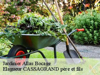 Jardinier  allas-bocage-17150 Elagueur CASSAGRAND père et fils